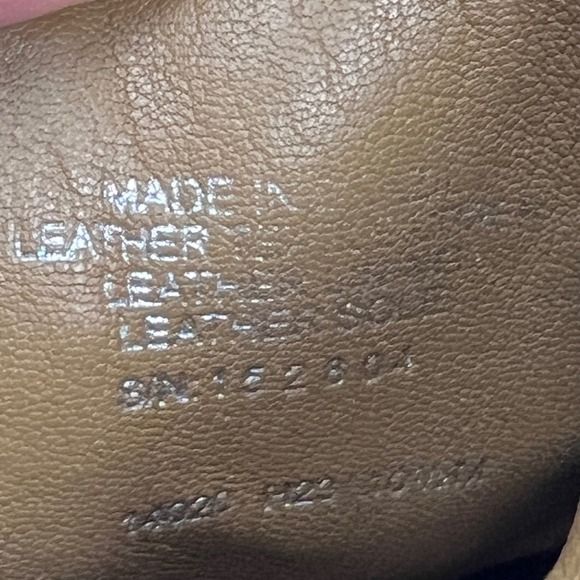 Tory Burch Chelsea Boots Women 10.5 Tan Suede Leather Square Toe Block Heel Pull - Picture 5 of 11